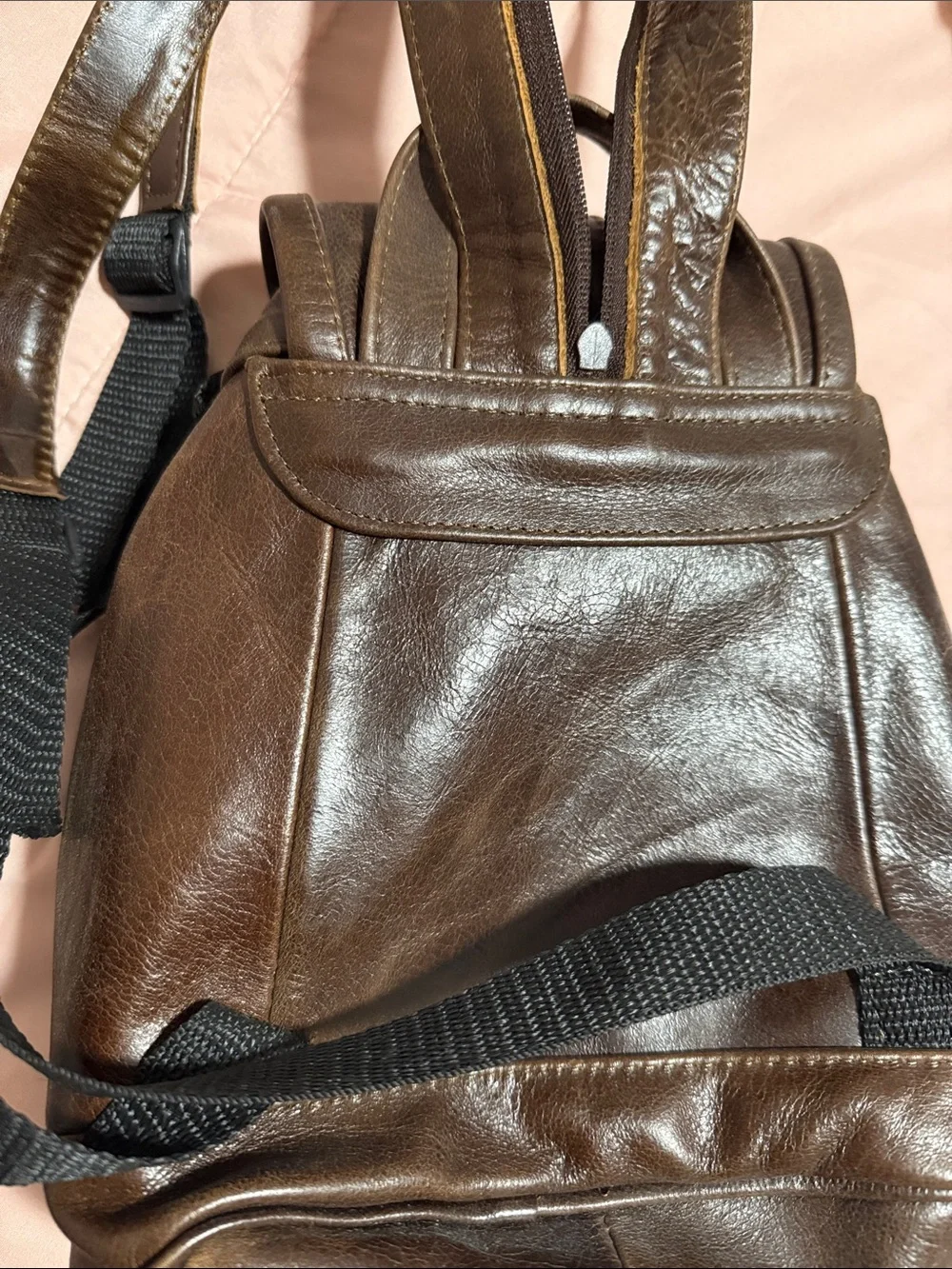 Men's Leather Backpack
